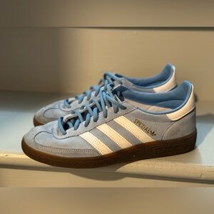 Adidas Handball Spezial "Light Blue" sneakers US 7 Men = US 8 Women